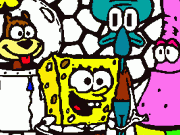 Sponge Bob Coloring Game